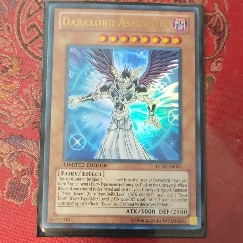 Yu Gi Oh Darklord Asmodeus